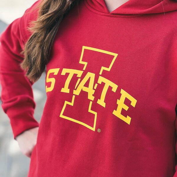 Authentic Brand Women's I-State Cardinal Hoodie
